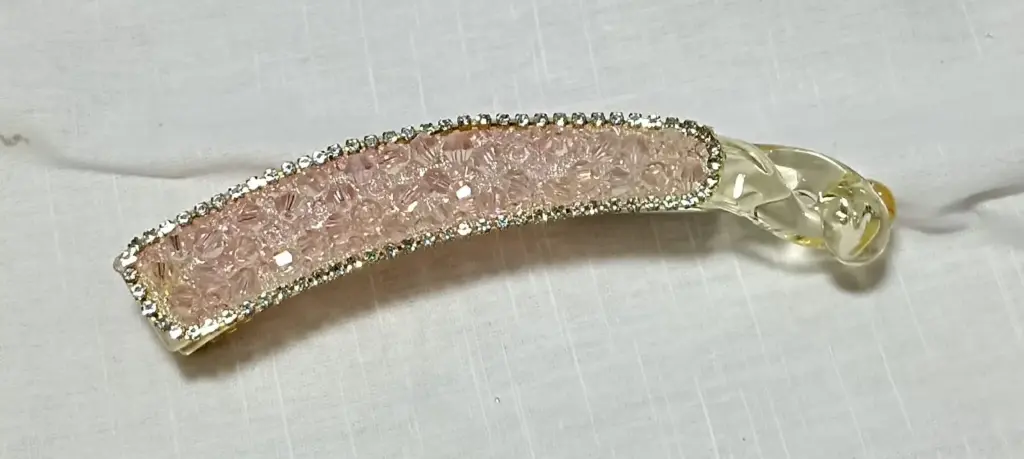 Amber Glitz Floral Hair Claw(Pack of 1)