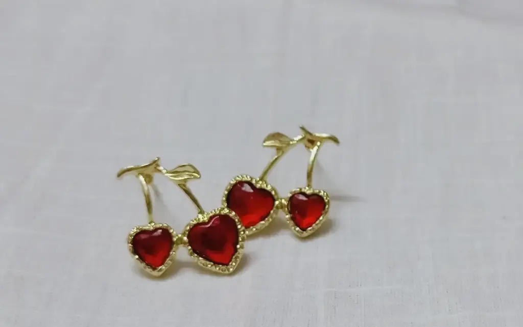 Cherry earrings