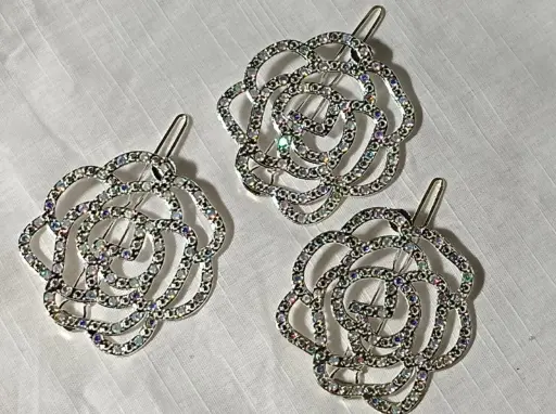Crystal bloom Hair pins(pack of 1)